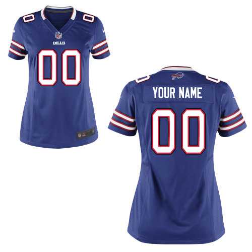 Women Nike Buffalo Bills Customized Blue Team Color Stitched NFL Game Jersey,We sell and wholesale Women Nike Buffalo Bills Customized Blue Team Color Stitched NFL Game Jersey on line form chian!